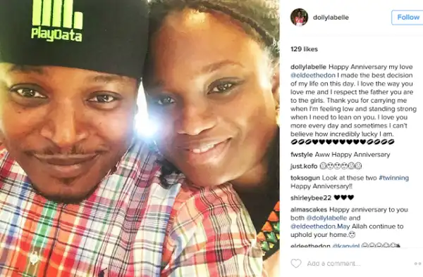 "I made the best decision of my life marrying you" -says Rapper eLDee